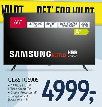Føtex Samsung Ue65tu6905 tilbud
