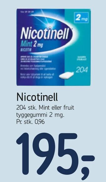 Føtex Nicotinell tilbud
