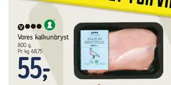 Føtex Vores kalkunbryst tilbud