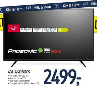 Føtex Prosonic 43uand8009 tilbud