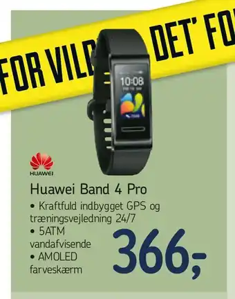 Føtex Huawei Band 4 Pro tilbud