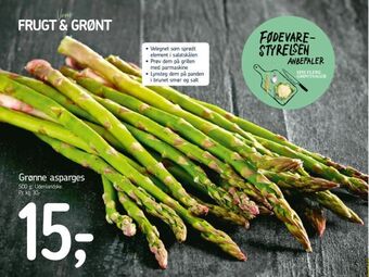 Grønne asparges