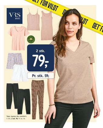 Føtex Toppe, leggings eller cykelshorts tilbud