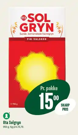Min Købmand OTA Solgryn tilbud