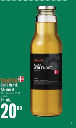 Min Købmand OMHU Dansk Æblemost tilbud