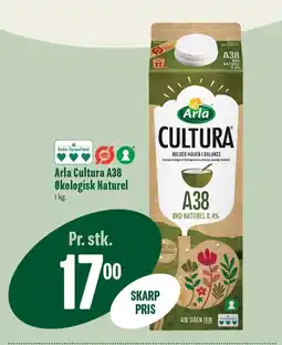 Min Købmand ARLA Cultura A38 Økologisk Naturel tilbud