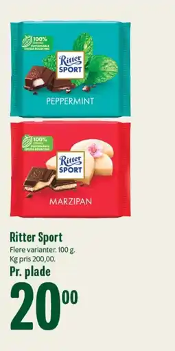 Min Købmand Ritter Sport tilbud