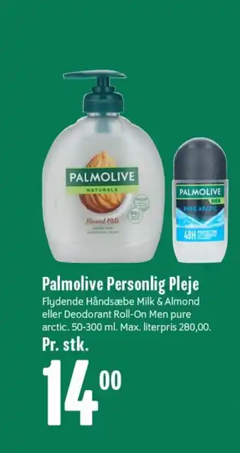 Min Købmand PALMOLIVE Personlig Pleje tilbud