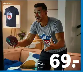 Lidl NFL T-shirt tilbud