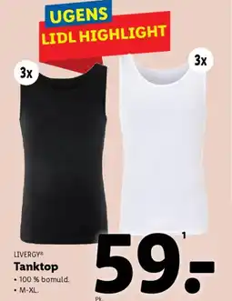 Lidl LIVERGYⓇ Tanktop tilbud