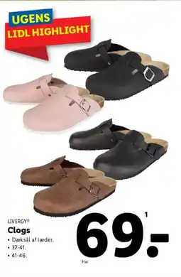 Lidl LIVERGYⓇ Clogs tilbud