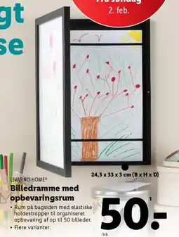 Lidl LIVARNO HOME® Billedramme med opbevaringsrum tilbud