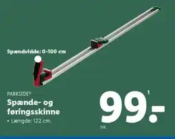 Lidl PARKSIDE® Spænde- og føringsskinne tilbud