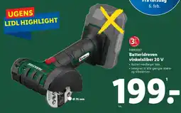 Lidl PARKSIDE® Batteridreven vinkelsliber 20 V tilbud