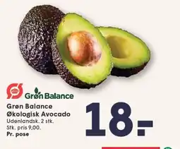 SPAR Grøn Balance Økologisk Avocado tilbud