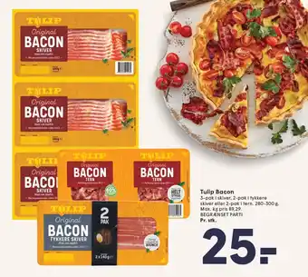 SPAR TULIP Bacon tilbud