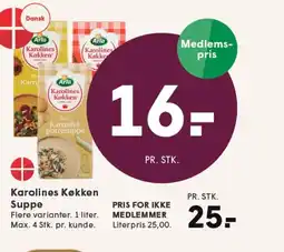 SPAR ARLA Karolines Køkken Suppe tilbud