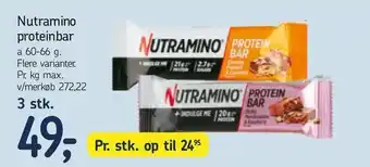 Føtex Nutramino proteinbar tilbud