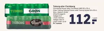 SPAR Tuborg eller Carlsberg tilbud