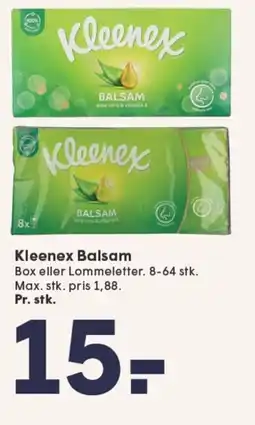 SPAR Kleenex Balsam tilbud