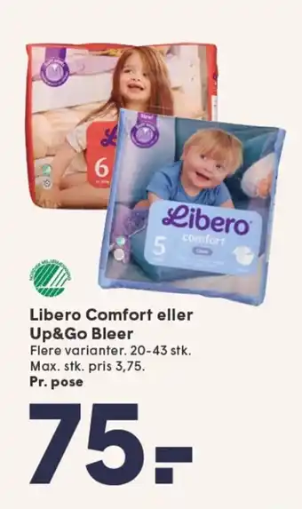 SPAR LIBERO Comfort eller Up&Go Bleer tilbud