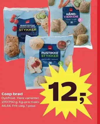 SuperBrugsen Coop brød tilbud