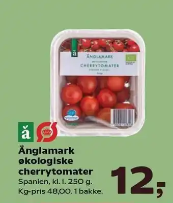 SuperBrugsen Änglamark økologiske cherrytomater tilbud