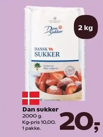 SuperBrugsen Dan sukker tilbud