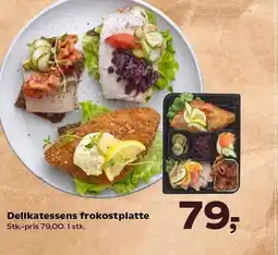 SuperBrugsen Delikatessens frokostplatte tilbud