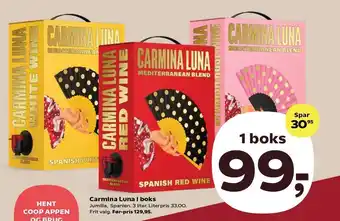 SuperBrugsen Carmina Luna i boks tilbud