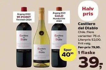 SuperBrugsen Casillero del Diablo tilbud