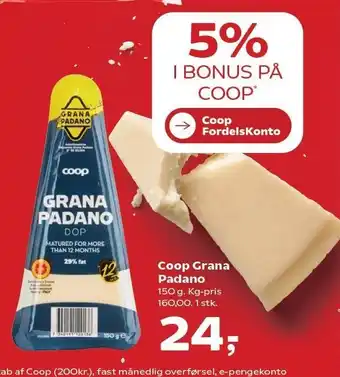 SuperBrugsen Coop Grana Padano tilbud