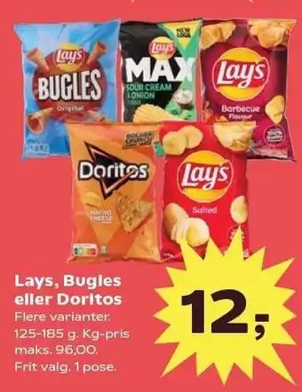 SuperBrugsen Lays, Bugles eller tilbud