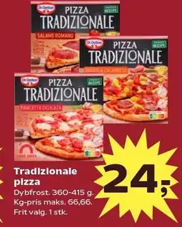 SuperBrugsen Tradizionale pizza tilbud