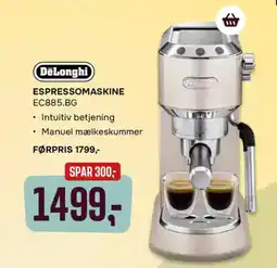 Skousen DELONGHI Espressomaskine EC885.BG tilbud