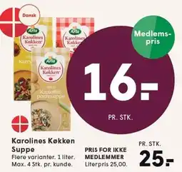 SPAR Karolines Køkken Suppe tilbud