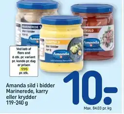 REMA 1000 Amanda sild i bidder tilbud