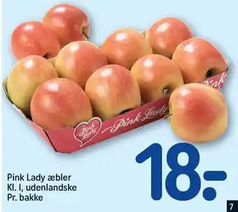 REMA 1000 Pink Lady æbler tilbud