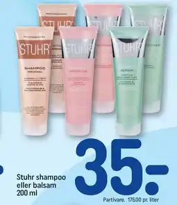 REMA 1000 Stuhr shampoo eller balsam tilbud