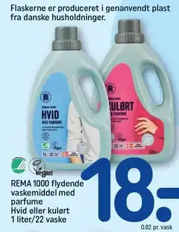 REMA 1000 REMA 1000 flydende vaskemiddel med parfume tilbud