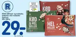 REMA 1000 REMA 1000 kød- og melboller, kødboller eller melboller tilbud