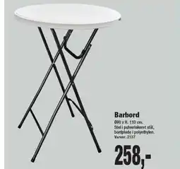 Harald Nyborg Barbord tilbud