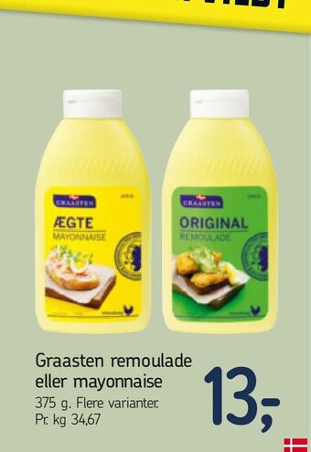 Føtex Graasten remoulade eller mayonnaise tilbud