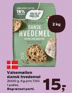 Kvickly Valsemøllen dansk hvedemel tilbud