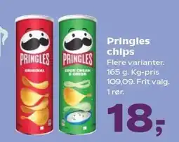 Kvickly Pringles chips tilbud