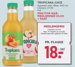 MENY TROPICANA JUICE tilbud