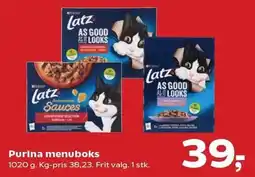 Kvickly Purina menuboks tilbud