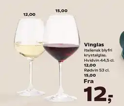 Kvickly Vinglas tilbud