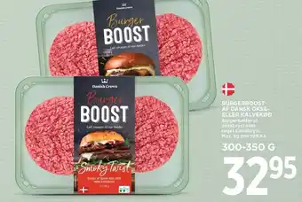 MENY BURGERBOOST AF DANSK OKSEKØD ELLER KALVEKØD tilbud