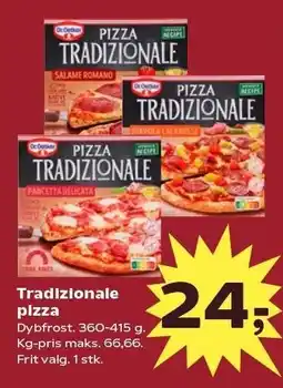 Kvickly DR. OETKER Tradizionale pizza tilbud